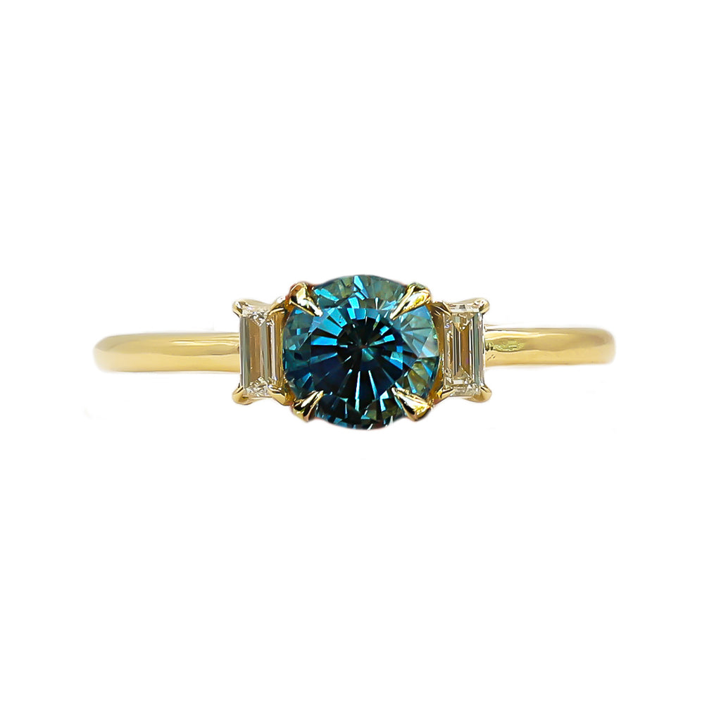 Perla Blue Sapphire Ring - Rosedale Jewelry